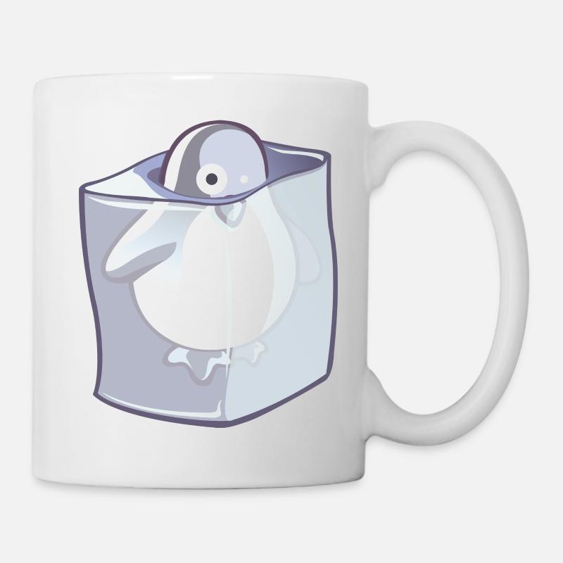 pingouin hyper - Mug blanc - blanc