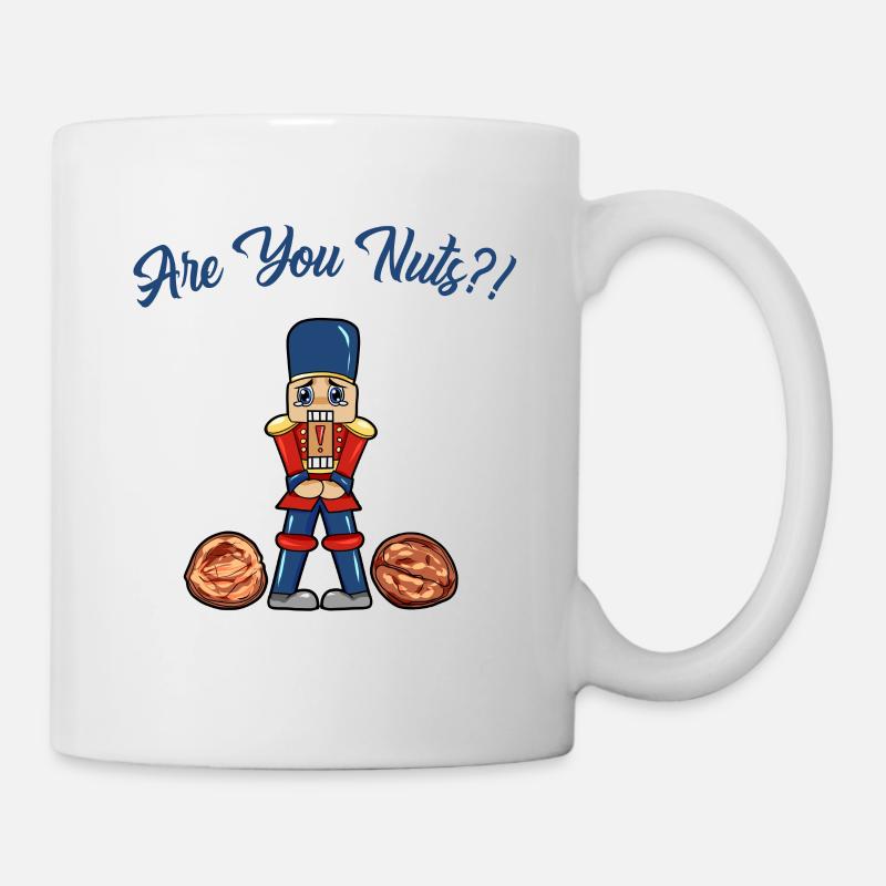 Êtes-vous fous Nussknacker Casse-Noisette Casse-Noisette - Mug blanc - blanc