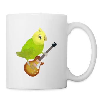 Guitare E-guitare cadeau pour enfants - Mug blanc - blanc - Droite