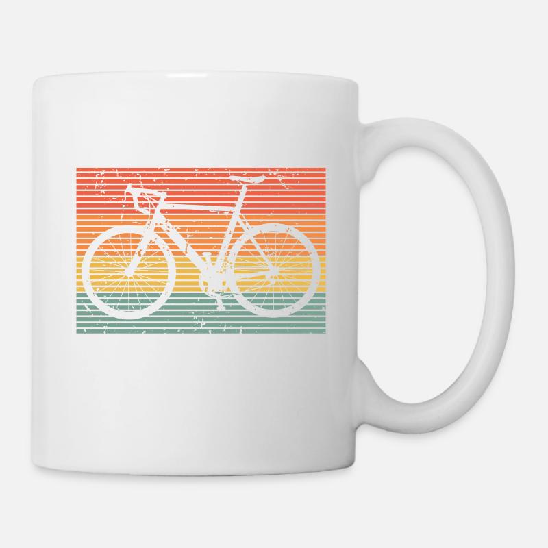 Rennrad - Tasse - Weiß