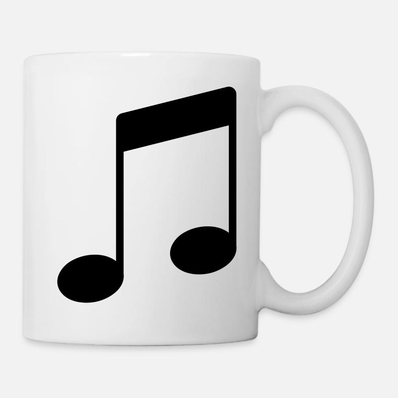 note_icon - Mug blanc - blanc