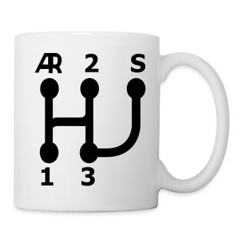 Gitter S - Tasse - Weiß - Rechts