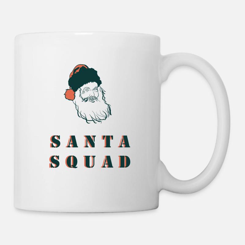 Santa Squad Christmas Team Santa Team - Mug - white