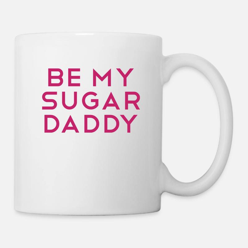 Sugar Daddy Lover pink - Mug - white