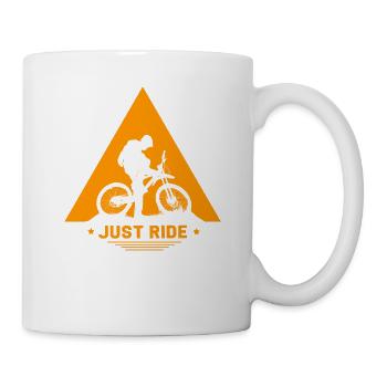 Mountain Bike Biker MTB Bike Gift - Mug - white - Right