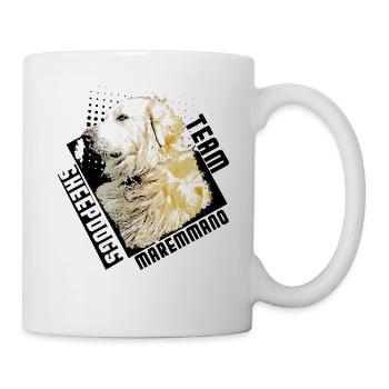 Team Maremmano Sheepdog Pastore Abruzzese Dog - Mug - white - Right