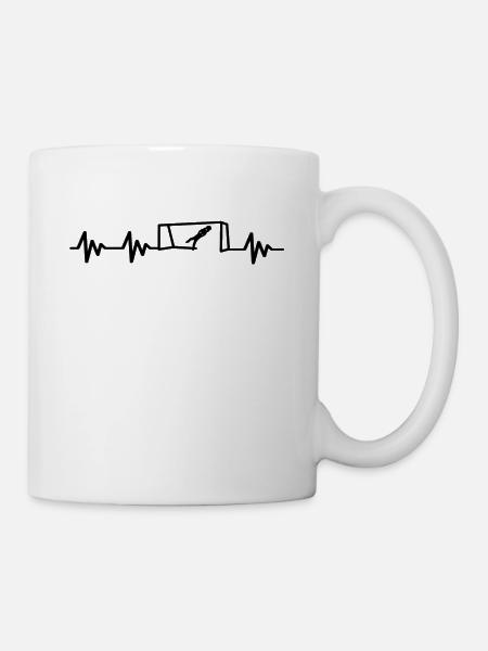 Torwart / Torhüter - Tasse - Weiß