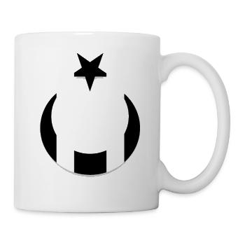 Le drapeau de la Turquie (Türk Bayragi) - Mug blanc - blanc - Droite