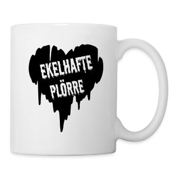 Disgusting Plörre Coffee Cup Funny Office Gift - Mug - white - Right