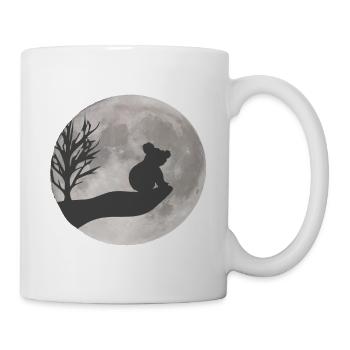 Koala Zeichnung - Tasse - Weiß - Rechts