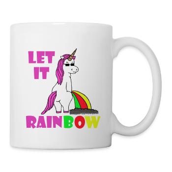 Unicorn Rainbow - Mug - white - Right