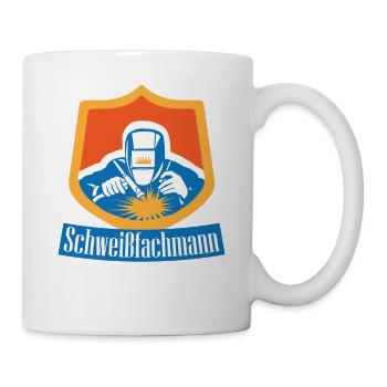 Spécialiste en soudage - Soudeur professionnel - Mug blanc - blanc - Droite