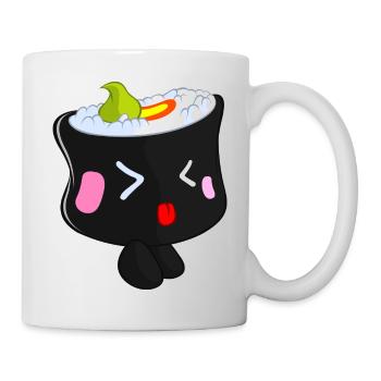 Maki.png - Mug blanc - blanc - Droite