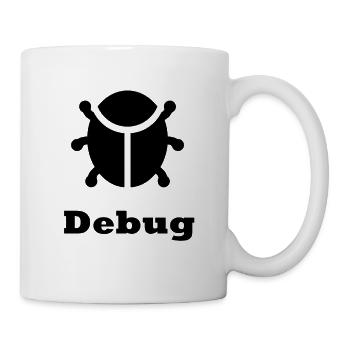 Debug - Mug - white - Right