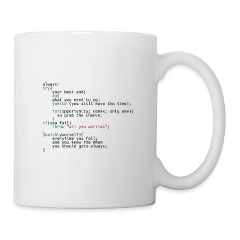 Geek Coder - Mug - white - Right