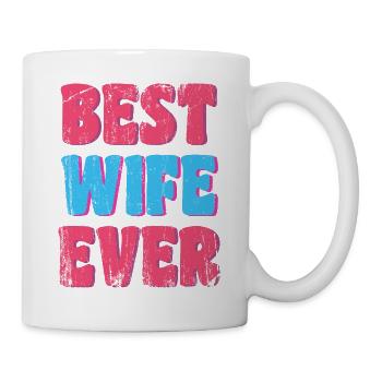 Beste Ehefrau der Welt - Tasse - Weiß - Rechts