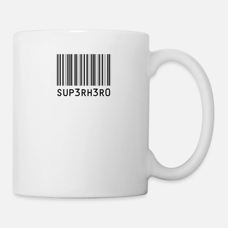 SUPERHERO - Mug blanc - blanc