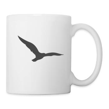 Vogel - Tasse - Weiß - Rechts
