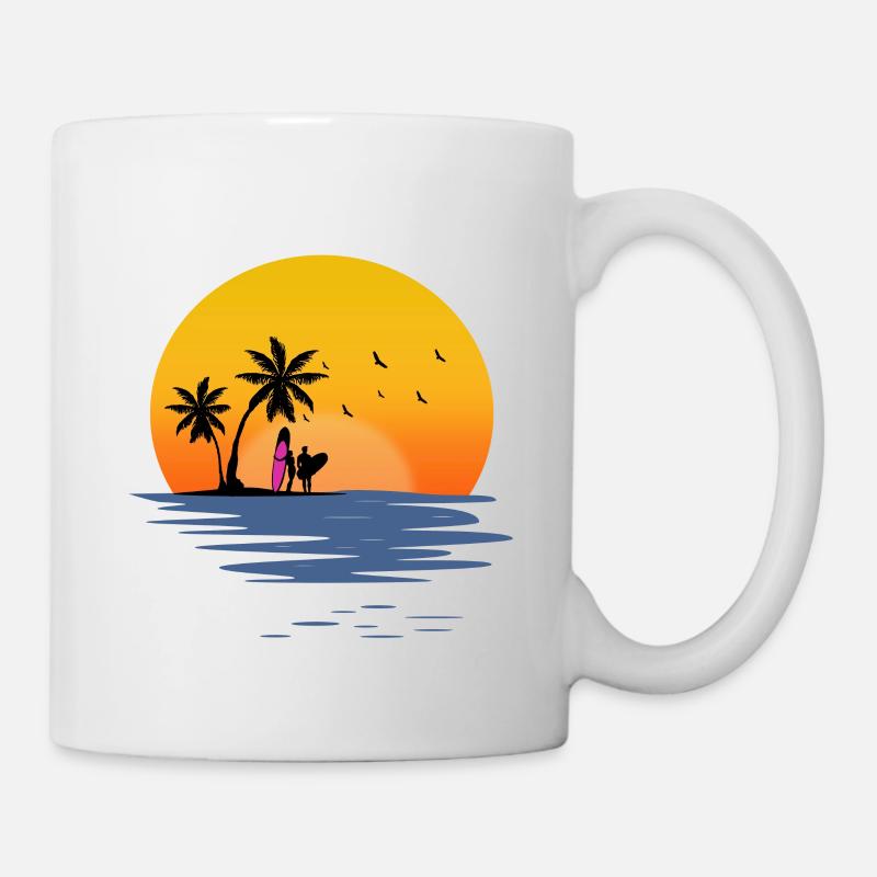 Beach - Mug - white