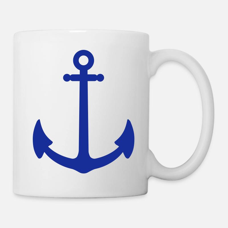 anker - Tasse - Weiß
