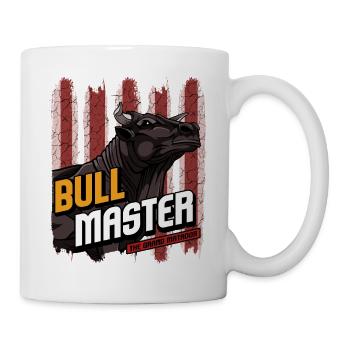 Bull Master | Masculinity bulls bull gift - Mug - white - Right