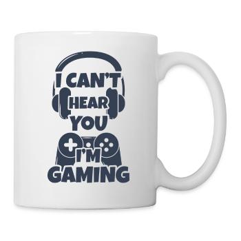 Gaming Online Game Nerd Geek Retro Computer Gamer - Mug - white - Right