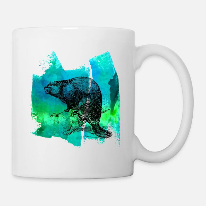 Biber - Tasse - Weiß