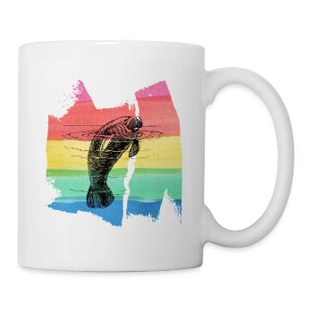Walrus Seal Walrus Cow T Shirt - Mug - white - Right