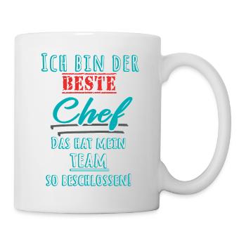 Best Chef | Team gift for the boss work job - Mug - white - Right