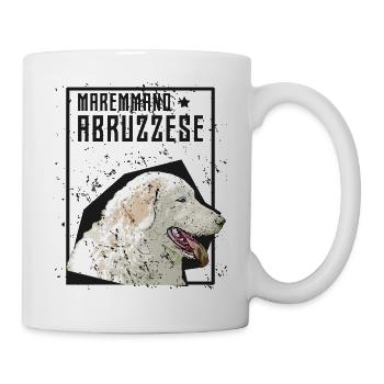 Pastore Maremmano Abruzzese Herd Protection HerdIng Dog - Mug - white - Right