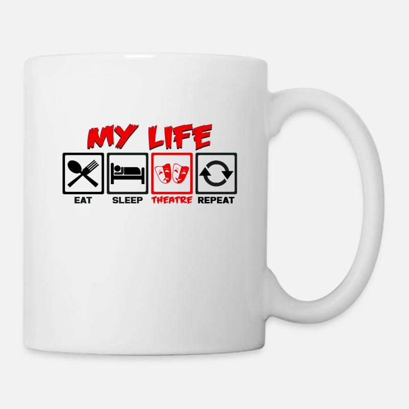 theatre - Mug - white