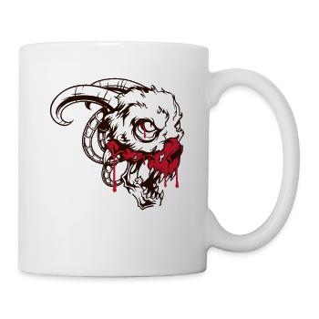 Satan Teufel - Tasse - Weiß - Rechts
