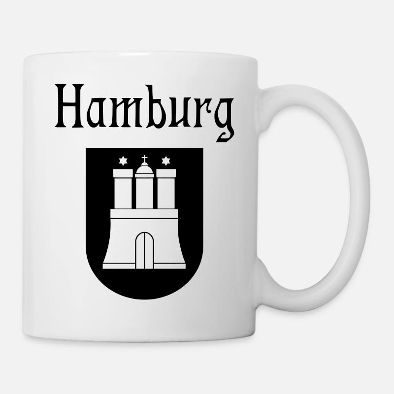 Hamburg Fan - Tasse - Weiß