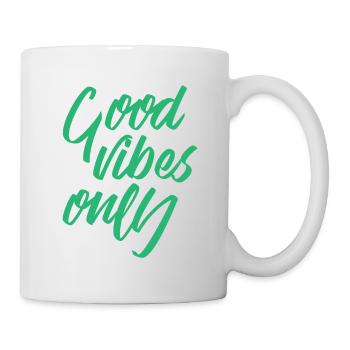 Motivation Erfolg Umsezung Affirmation Geschenk - Tasse - Weiß - Rechts