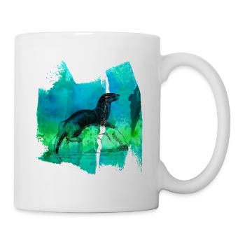 Otter otter Wassermarder Seeotter T Shirt - Tasse - Weiß - Rechts