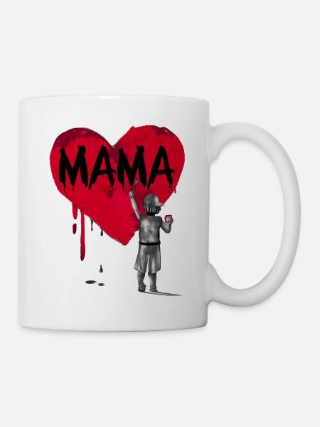 Maman fils - Mug blanc - blanc