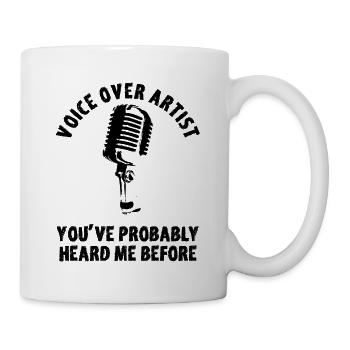 Voice actor Synchronizer Speaker Synchro - Mug - white - Right
