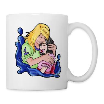 Adult Baby Little Couple Brat Daddy's little Girl - Tasse - Weiß - Rechts