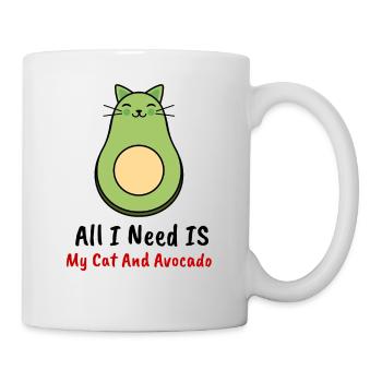 Avocat avocate cadeaux chats - Mug blanc - blanc - Droite