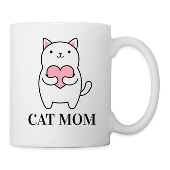 Cat Mom - Katzen Mama - Mug - white - Right