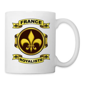 fleur de lys france - Mug blanc - blanc - Droite