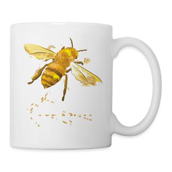 The Bee Guy Shirt Imkerei-Honig-lustiges Geschenk - Tasse - Weiß - Rechts