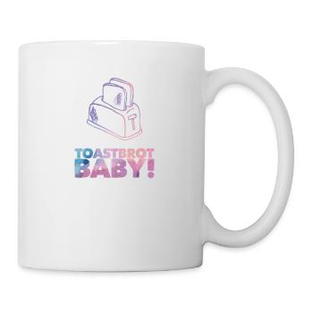 Toastbrot Baby Toast Toaster Brot - Tasse - Weiß - Rechts