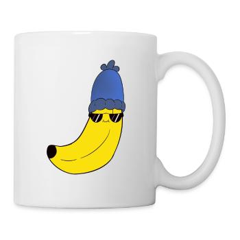 Banana / Banana - Cool Beanie - Mug - white - Right