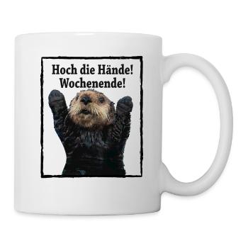 Beavers Raise your hands! weekend! - Mug - white - Right