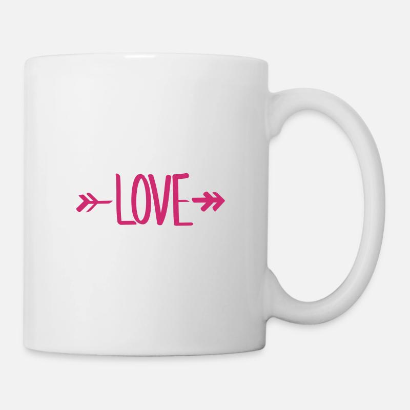 Love - Tasse - Weiß