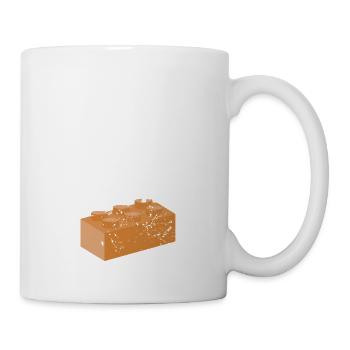 Ich hoffe du trittst auf einen Block Hass Geschenk - Tasse - Weiß - Rechts