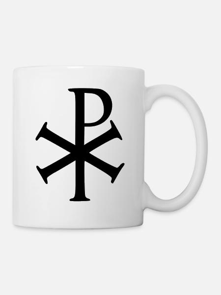 Christus-Monogramm "Chi-Rho" - Mugg - vit