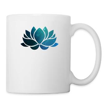 Lotosblume Geschenk für Botaniker Lotosblüte - Tasse - Weiß - Rechts