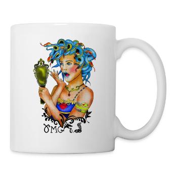Medusa - Tasse - Weiß - Rechts